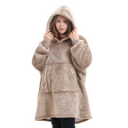 Hooded Pullover Sweater Women's Fall Winter Cold Protection