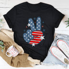 Victory America Tee Peachy Sunday