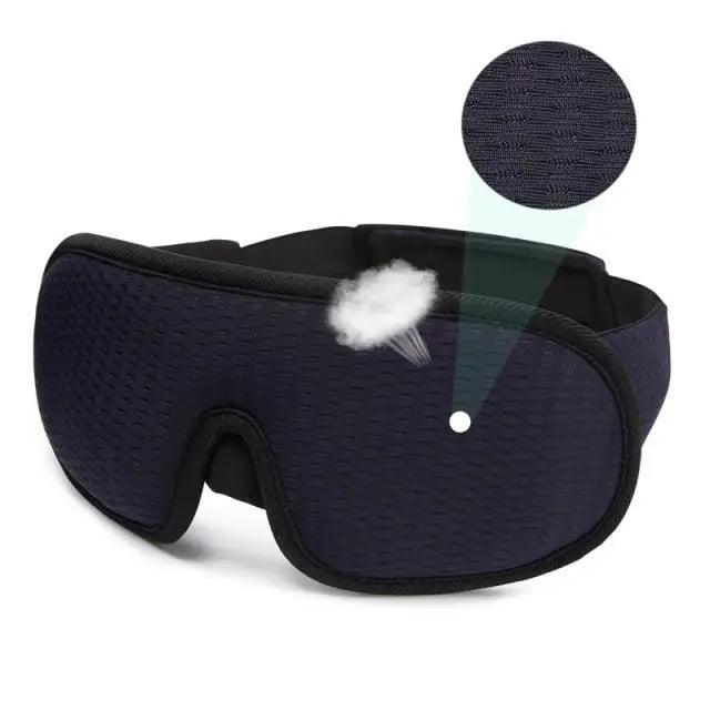 Vintage Blocking Light Sleeping Eye Mask Soft Padded Travel Shade Cover Cool Style Blindfold Eye Cover Sleep Mask Eye Patch For Men Women Stevvex