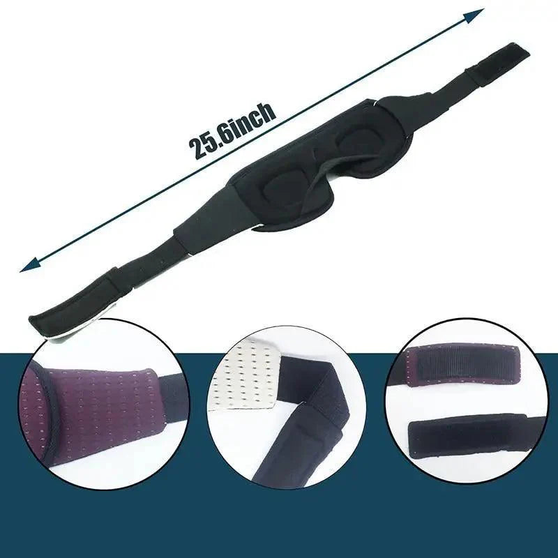 Vintage Blocking Light Sleeping Eye Mask Soft Padded Travel Shade Cover Cool Style Blindfold Eye Cover Sleep Mask Eye Patch For Men Women Stevvex