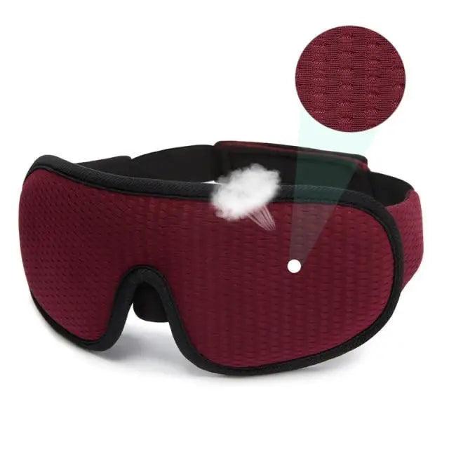 Vintage Blocking Light Sleeping Eye Mask Soft Padded Travel Shade Cover Cool Style Blindfold Eye Cover Sleep Mask Eye Patch For Men Women Stevvex