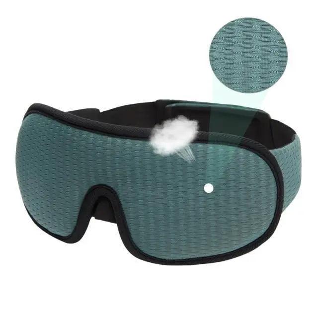 Vintage Blocking Light Sleeping Eye Mask Soft Padded Travel Shade Cover Cool Style Blindfold Eye Cover Sleep Mask Eye Patch For Men Women Stevvex