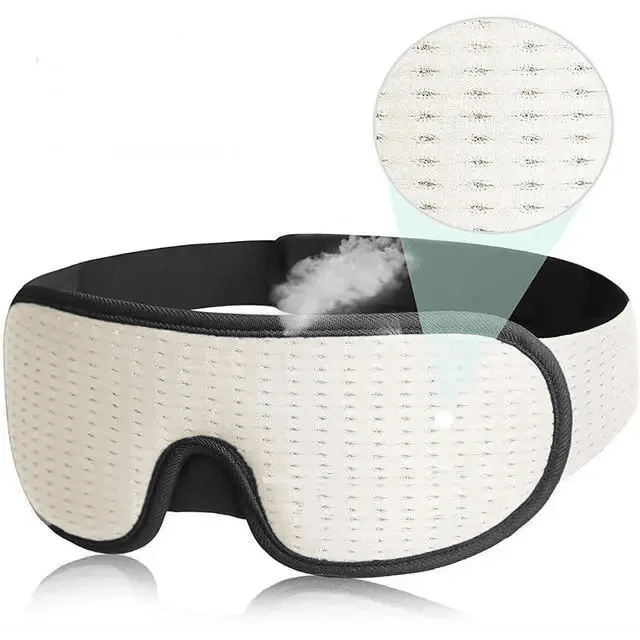 Vintage Blocking Light Sleeping Eye Mask Soft Padded Travel Shade Cover Cool Style Blindfold Eye Cover Sleep Mask Eye Patch For Men Women Stevvex