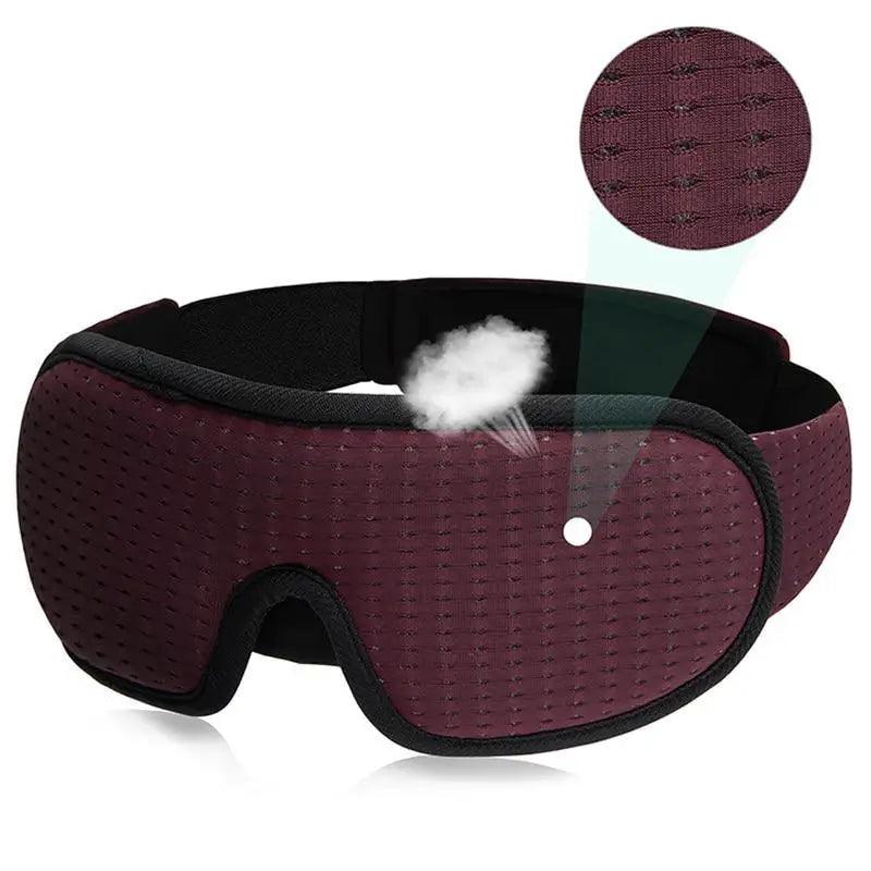 Vintage Blocking Light Sleeping Eye Mask Soft Padded Travel Shade Cover Cool Style Blindfold Eye Cover Sleep Mask Eye Patch For Men Women Stevvex