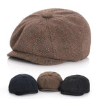 Vintage Children Winter Beret Caps Cute Octagonal Beret Soft Hat Comfortable Retro Style Caps For Children Stevvex