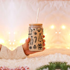 Vintage Christmas 17oz Can Cup - Limited Edition Holiday Collectible Mug BandsCo Straps