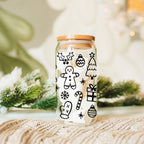 Vintage Christmas 17oz Can Cup - Limited Edition Holiday Collectible Mug BandsCo Straps