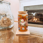 Vintage Christmas 17oz Can Cup - Retro Holiday Tumbler With Nostalgic Graphics