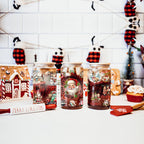 Vintage Christmas 17oz Can Cup - Retro Holiday Tumbler With Nostalgic Graphics