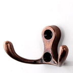 Vintage Hangers Hook Zinc Alloy Wall Hook Bronze Cloth Coat Bag Hat Hanging Hooks Bathroom Kitchen Antique Racks with Screws Vintage Antique Iron Bronze Hooks Stevvex