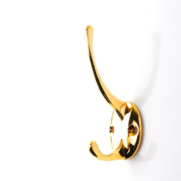 Vintage Hangers Hook Zinc Alloy Wall Hook Bronze Cloth Coat Bag Hat Hanging Hooks Bathroom Kitchen Antique Racks with Screws Vintage Antique Iron Bronze Hooks Stevvex