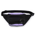 Vintage Lightweight Unisex Fanny Pack 3 Zippers Waist Packs Canvas Adjustable Party Fanny Pack Stevvex