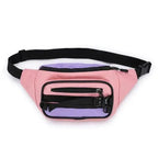 Vintage Lightweight Unisex Fanny Pack 3 Zippers Waist Packs Canvas Adjustable Party Fanny Pack Stevvex