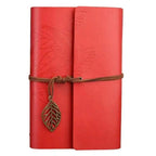 Vintage PU Leather Diary Notebook Journal  Retro Book Traveler Planners Office School Supplies Stevvex