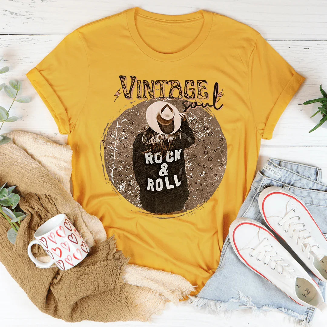 Vintage Soul Tee Peachy Sunday