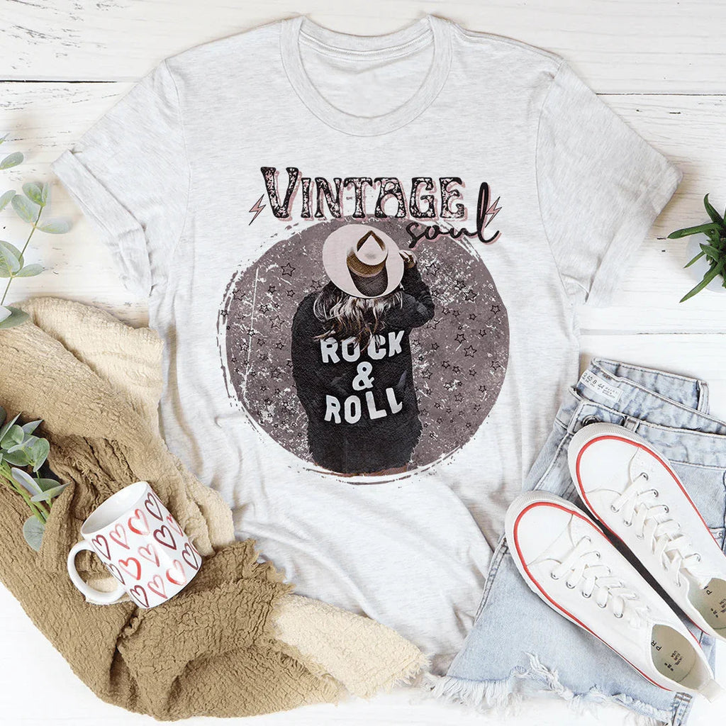 Vintage Soul Tee Peachy Sunday