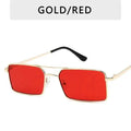 Vintage Square Women Sunglasses Luxury Design Metal UV400 Sun Glasses Modern Charming Everyday Eyewear Stevvex