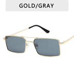 Vintage Square Women Sunglasses Luxury Design Metal UV400 Sun Glasses Modern Charming Everyday Eyewear Stevvex