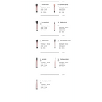 Vintage Style 5/10/15Pcs Makeup Brushes Set Powder Eye Shadow Foundation Blush Blending Make Up Brush Beauty Cosmetic Kit Tools