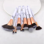 Vintage Style 5/10/15Pcs Makeup Brushes Set Powder Eye Shadow Foundation Blush Blending Make Up Brush Beauty Cosmetic Kit Tools