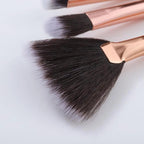 Vintage Style 5/10/15Pcs Makeup Brushes Set Powder Eye Shadow Foundation Blush Blending Make Up Brush Beauty Cosmetic Kit Tools