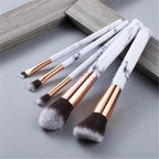 Vintage Style 5/10/15Pcs Makeup Brushes Set Powder Eye Shadow Foundation Blush Blending Make Up Brush Beauty Cosmetic Kit Tools