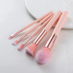 Vintage Style 5/10/15Pcs Makeup Brushes Set Powder Eye Shadow Foundation Blush Blending Make Up Brush Beauty Cosmetic Kit Tools