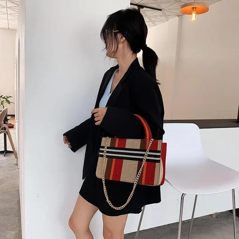 Vintage Style Canvas Handbags Casual Ladies Bags With Large Capacity Shoulder Bags Fashionable Crossbody Bags for Women Stevvex