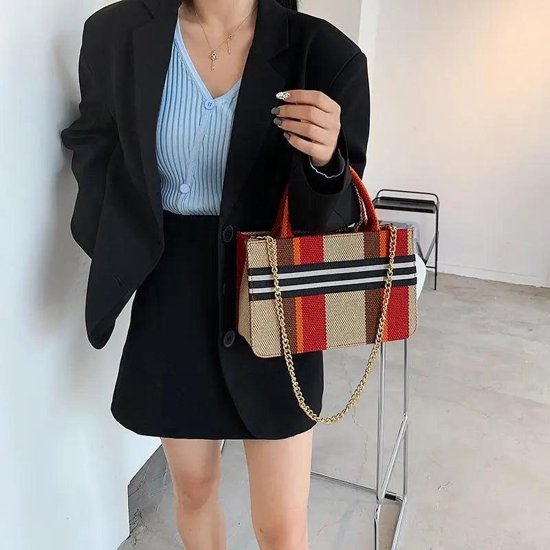 Vintage Style Canvas Handbags Casual Ladies Bags With Large Capacity Shoulder Bags Fashionable Crossbody Bags for Women Stevvex