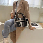 Vintage Style Canvas Handbags Casual Ladies Bags With Large Capacity Shoulder Bags Fashionable Crossbody Bags for Women Stevvex