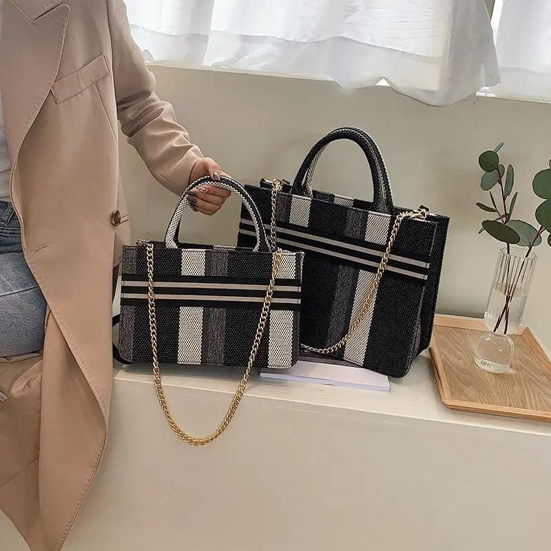 Vintage Style Canvas Handbags Casual Ladies Bags With Large Capacity Shoulder Bags Fashionable Crossbody Bags for Women Stevvex