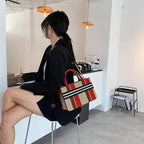 Vintage Style Canvas Handbags Casual Ladies Bags With Large Capacity Shoulder Bags Fashionable Crossbody Bags for Women Stevvex