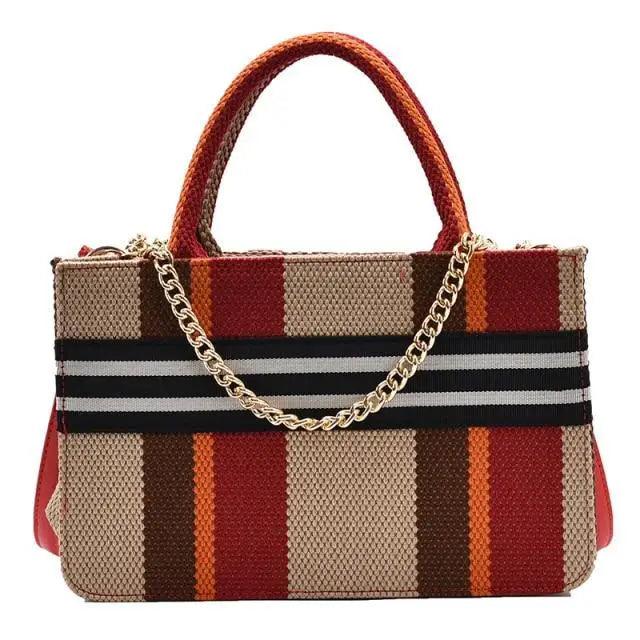 Vintage Style Canvas Handbags Casual Ladies Bags With Large Capacity Shoulder Bags Fashionable Crossbody Bags for Women Stevvex