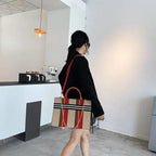 Vintage Style Canvas Handbags Casual Ladies Bags With Large Capacity Shoulder Bags Fashionable Crossbody Bags for Women Stevvex