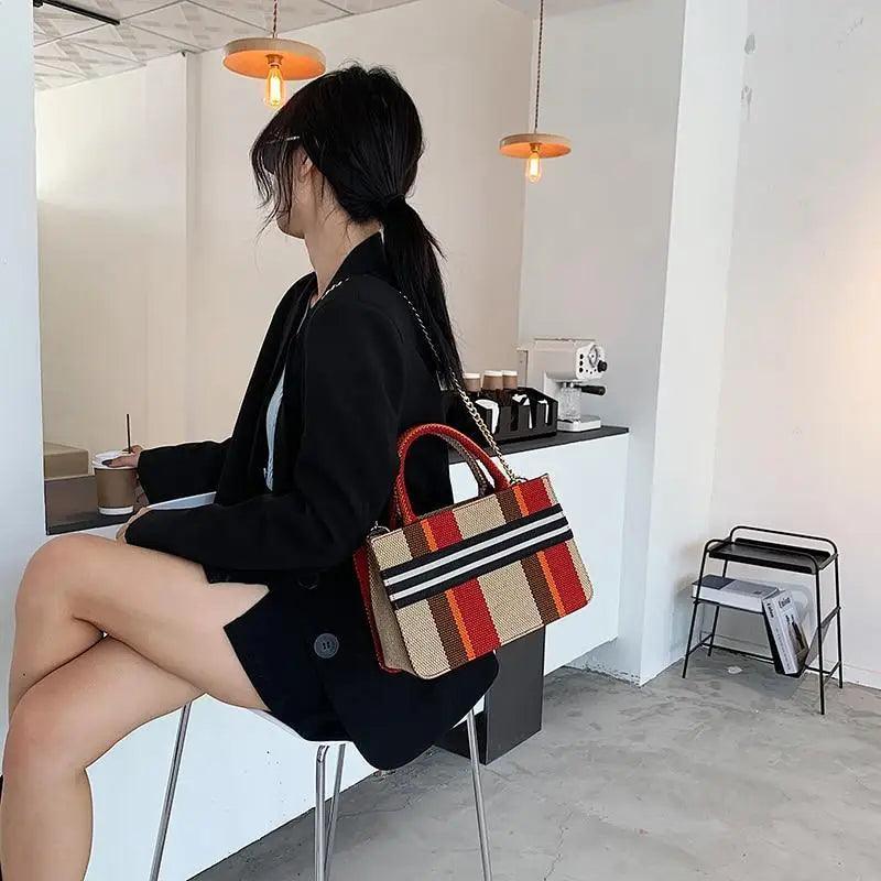 Vintage Style Canvas Handbags Casual Ladies Bags With Large Capacity Shoulder Bags Fashionable Crossbody Bags for Women Stevvex