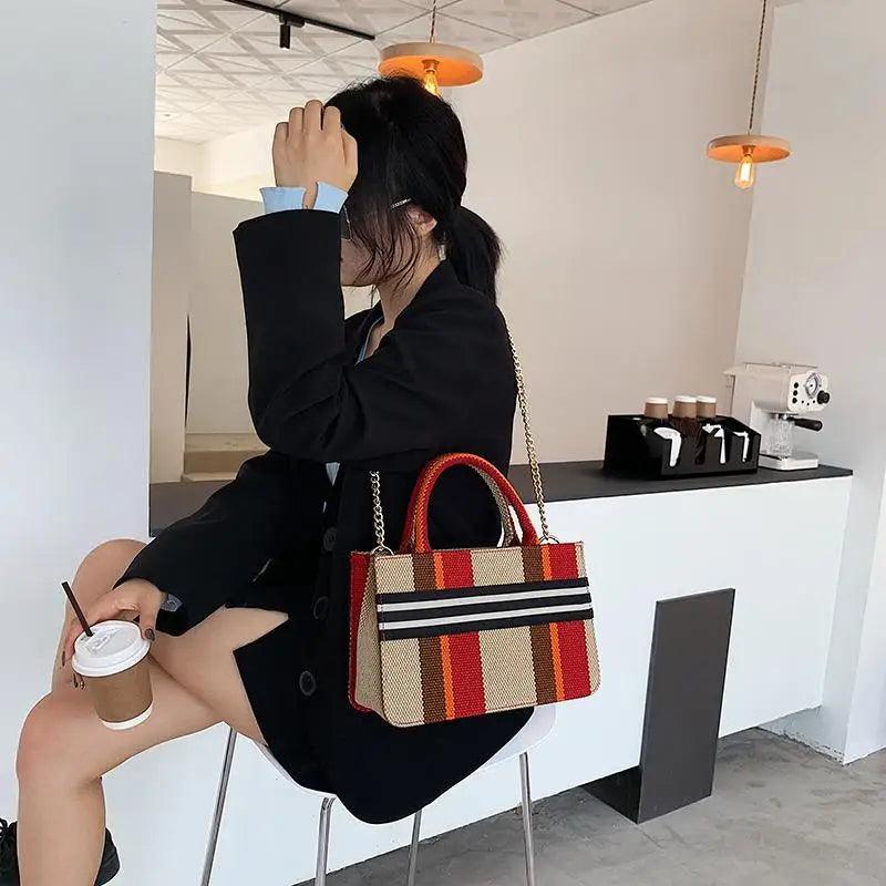 Vintage Style Canvas Handbags Casual Ladies Bags With Large Capacity Shoulder Bags Fashionable Crossbody Bags for Women Stevvex