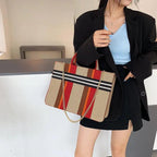 Vintage Style Canvas Handbags Casual Ladies Bags With Large Capacity Shoulder Bags Fashionable Crossbody Bags for Women Stevvex