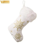 Christmas Tree Decor Snowflake Carpet White Christmas Tree Skirt Fur Skirt For Xmas Decorations Xmas Christmas Decorations For Home Stevvex
