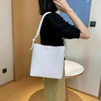 Vintage Style Fashionable Women's bucket bag Stone Pattern Shoulder Bag For Ladies Diagonal Female Bag Stevvex