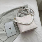 Vintage Style Fashionable Women's bucket bag Stone Pattern Shoulder Bag For Ladies Diagonal Female Bag Stevvex