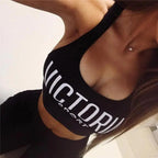 Vintage Style Fitness Women Sports Bra Breathable Crop Top Running Gym Yoga Tops Ladies Seamless Padded Push Up Bras Workout Wear Stevvex