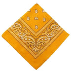 Vintage Style Print Bandana Hair Bands for Girls Women Headband Square Scarf Face Mask Cross Turban Bandanas Headwear Stevvex