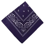 Vintage Style Print Bandana Hair Bands for Girls Women Headband Square Scarf Face Mask Cross Turban Bandanas Headwear Stevvex