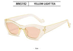Vintage Style Retro Style Women Sunglasses New Irregular Glasses For Women  Eyewear For Women Sunglasses Women Men Vintage Square Glasses Stevvex
