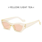 Vintage Style Retro Style Women Sunglasses New Irregular Glasses For Women  Eyewear For Women Sunglasses Women Men Vintage Square Glasses Stevvex