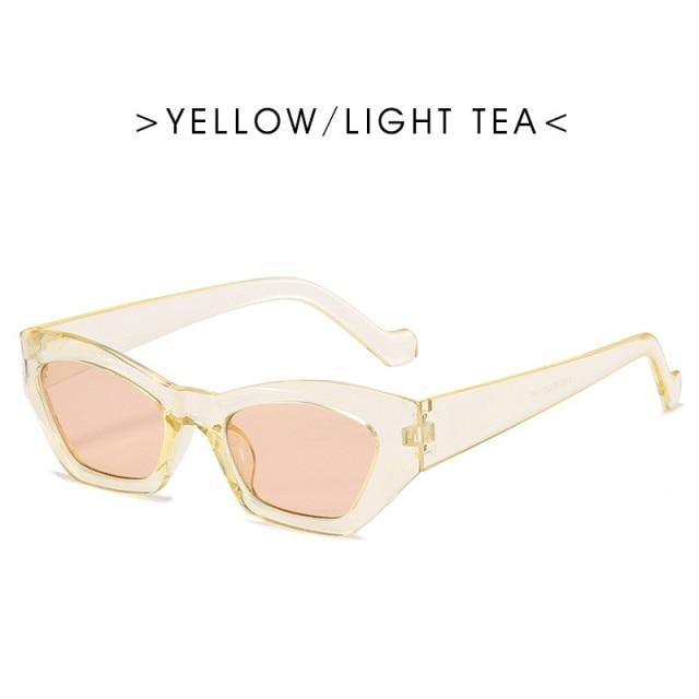 Vintage Style Retro Style Women Sunglasses New Irregular Glasses For Women  Eyewear For Women Sunglasses Women Men Vintage Square Glasses Stevvex