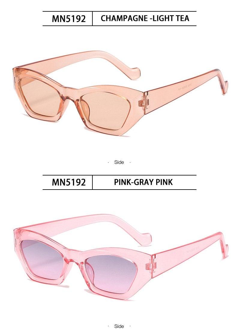 Vintage Style Retro Style Women Sunglasses New Irregular Glasses For Women  Eyewear For Women Sunglasses Women Men Vintage Square Glasses Stevvex