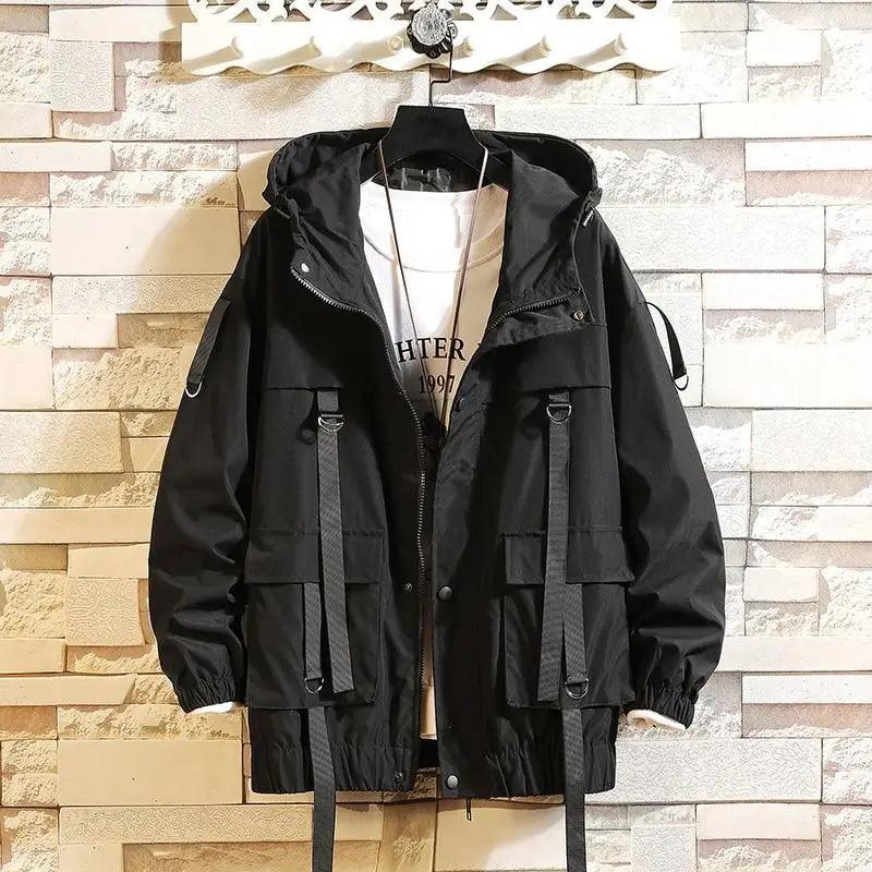 Vintage Style Women's Hooded Jackets Spring Causal Windbreaker Women Jackets Coats Zipper Ribbons Sportswear Jackets Bomber Famale Stevvex