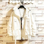 Vintage Style Women's Hooded Jackets Spring Causal Windbreaker Women Jackets Coats Zipper Ribbons Sportswear Jackets Bomber Famale Stevvex