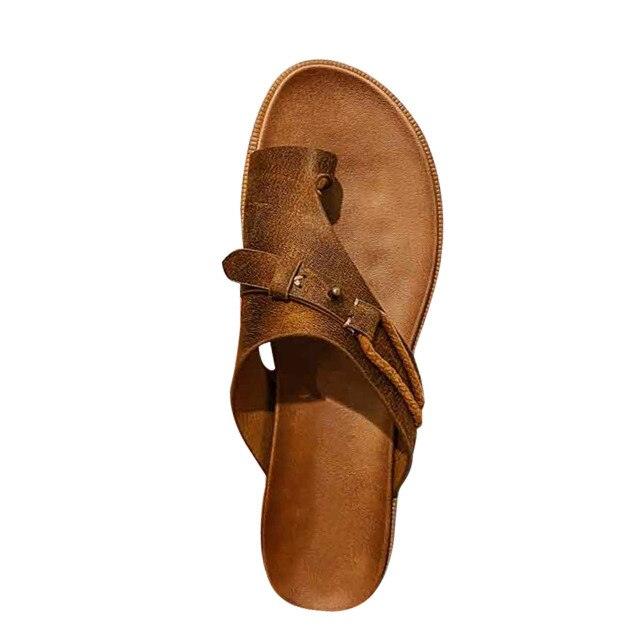 Vintage Summer Beach Outdoor Sandals For Women Casual Beach Sandals Open-Toe Platform Shoes Luxury Style Anti-slip Slippers Comfortable Arch Support Thong Sandals Lightweight Footwear Stevvex